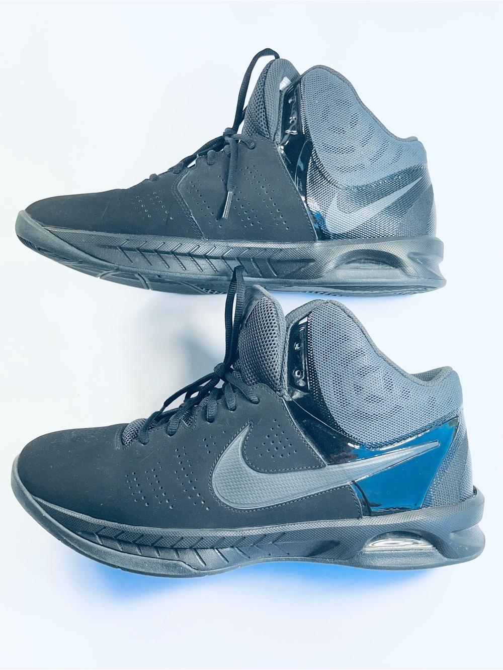 Nike Air Visi PRO 6 Basketball HAM 37 Shoes Men's :13 Black Mid-Top #749168-003 - Picture 2 of 15
